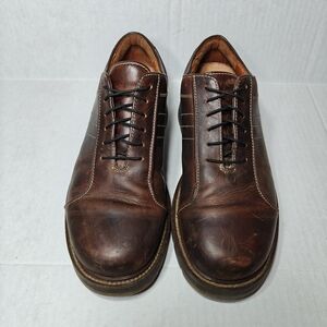 Handcrafted Johnston & Murphy Vintage Oxford Lace Up Leather Shoes Size 10.5M